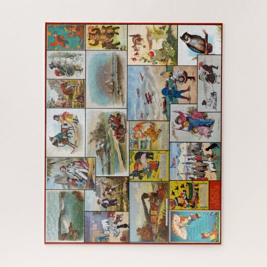 KINDERBOEK ILLUSTRATIE puzzel (Verticaal)