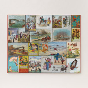KINDERBOEK ILLUSTRATIE puzzel Legpuzzel