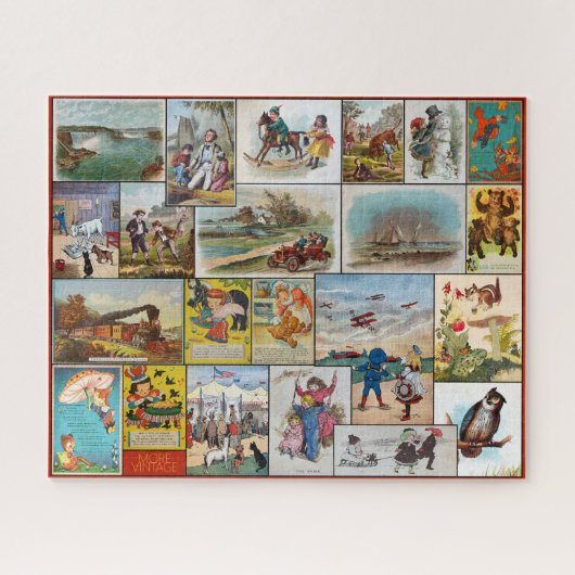 KINDERBOEK ILLUSTRATIE puzzel Legpuzzel (Horizontaal)