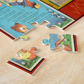 KINDERBOEK ILLUSTRATIE puzzel Legpuzzel (Zijkant)