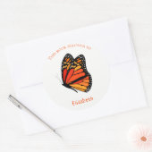 kinderboek stickers met Monarch Butterfly (Envelop)