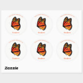 kinderboek stickers met Monarch Butterfly (Vel)