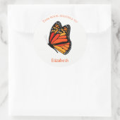 kinderboek stickers met Monarch Butterfly (Tas)