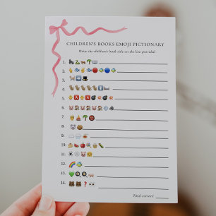 Kinderboeken Emoji Pictionary Douche Spel Kaart