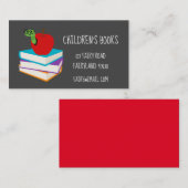 Kinderboeken Keukenboekhandel en speelgoed Visitekaartje (Voorkant / Achterkant)