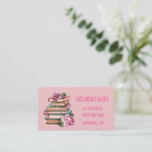 Kinderboeken Kinderboekwinkel en speelgoedbus Visitekaartje (Staand voorkant)