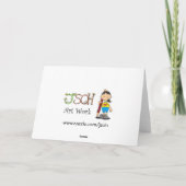 Kinderboeken lezen kaart (Achterkant)