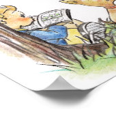 Kinderboeken lezen poster (Hoek)