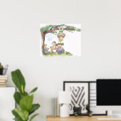 Kinderboeken lezen poster (Thuiskantoor)