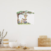 Kinderboeken lezen poster (Keuken)