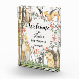 Kinderboeken over bos- en planten in fotoblokken