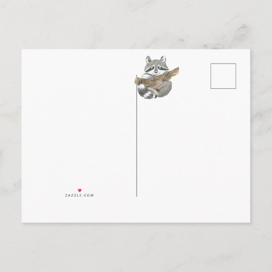 Kinderboeken over bos- en planten in uitnodiging briefkaart (Achterkant)