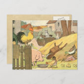 Kinderboekenboeken Briefkaart (Voorkant / Achterkant)