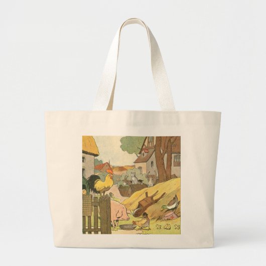 Kinderboekenboeken Grote Tote Bag (Voorkant)