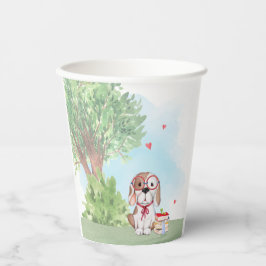Kinderboekenthema Baby Shower Papieren Bekers