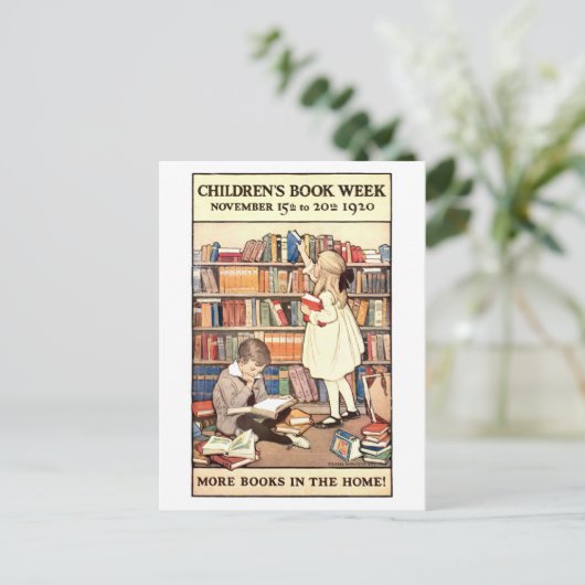  kinderboekenweek Briefkaart (Staand voorkant)