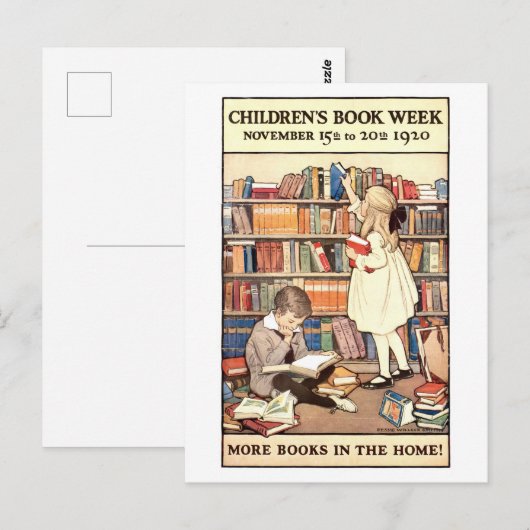  kinderboekenweek Briefkaart (Voorkant / Achterkant)