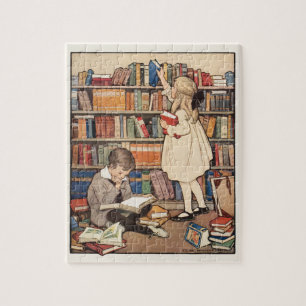Kinderboekenweek door Jessie Willcox Smith Legpuzzel