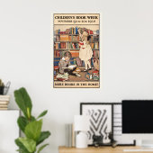 Kinderboekenweek door Jessie Willcox Smith Poster (Thuiskantoor)