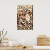 Kinderboekenweek door Jessie Willcox Smith Poster (Keuken)
