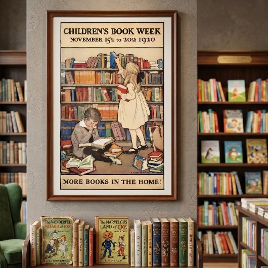 Kinderboekenweek door Jessie Willcox Smith Poster
