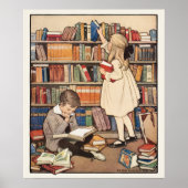 Kinderboekenweek door Jessie Willcox Smith Poster (Voorkant)