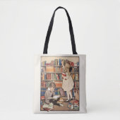 Kinderboekenweek door Jessie Willcox Smith Tote Bag (Voorkant)