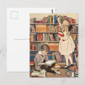 Kinderboekenweek van Jessie Willcox Smith Briefkaart (Voorkant / Achterkant)