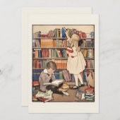 Kinderboekenweek van Jessie Willcox Smith Kaart (Voorkant / Achterkant)