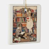 Kinderboekenweek van Jessie Willcox Smith Keramisch Ornament (Rechts)