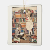 Kinderboekenweek van Jessie Willcox Smith Keramisch Ornament (Links)
