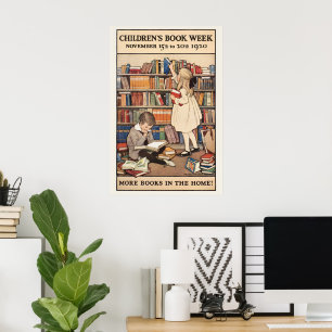 Kinderboekenweek van Jessie Willcox Smith Poster
