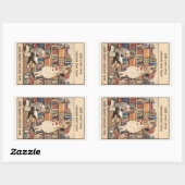 Kinderboekenweek van Jessie Willcox Smith Rechthoekige Sticker (Vel)