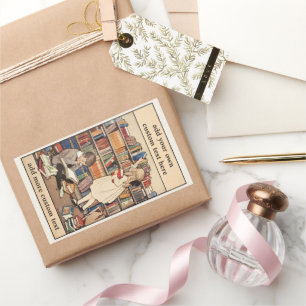 Kinderboekenweek van Jessie Willcox Smith Rechthoekige Sticker