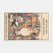 Kinderboekenweek van Jessie Willcox Smith Rechthoekige Sticker (Voorkant)