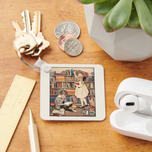 Kinderboekenweek van Jessie Willcox Smith Sleutelhanger (Bureau)