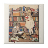 Kinderboekenweek van Jessie Willcox Smith Tegeltje (Voorkant)