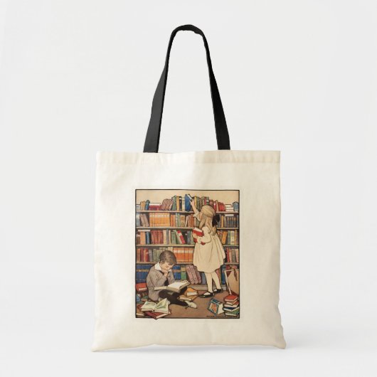 Kinderboekenweek van Jessie Willcox Smith Tote Bag (Voorkant)