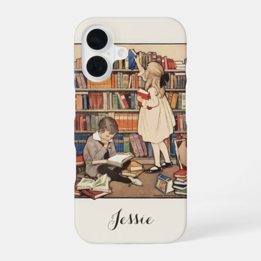 Kinderboekweek door Jessie Willcox Smith iPhone 16 Hoesje (Achterkant)