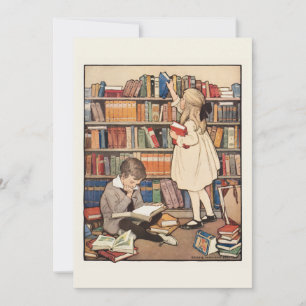 Kinderboekweek door Jessie Willcox Smith Kaart