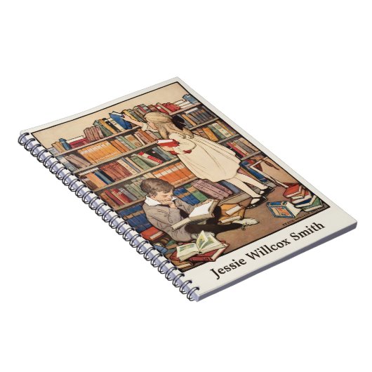 Kinderboekweek door Jessie Willcox Smith Notitieboek (Rechterzijde)