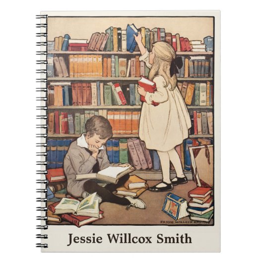 Kinderboekweek door Jessie Willcox Smith Notitieboek (Voorkant)