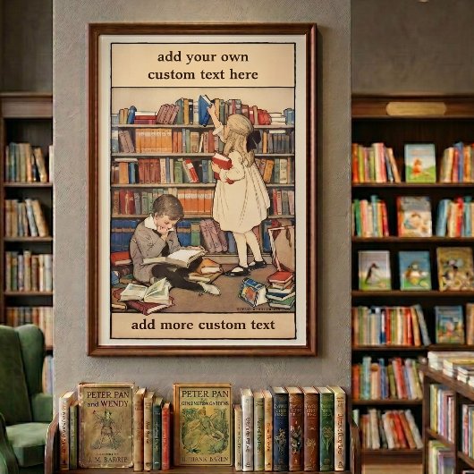 Kinderboekweek door Jessie Willcox Smith Poster