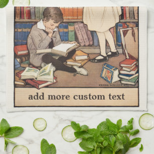 Kinderboekweek door Jessie Willcox Smith Theedoek