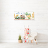 Kinderboerderij Boerderij Dierlijke Verjaardagsfee Spandoek (Insitu)