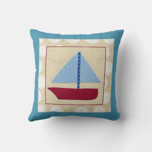 Kinderboot van Chariklia Zarris Kussen (Achterkant)