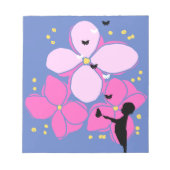 Kinderbriefjes met vlinders notitieblok (Voorkant)