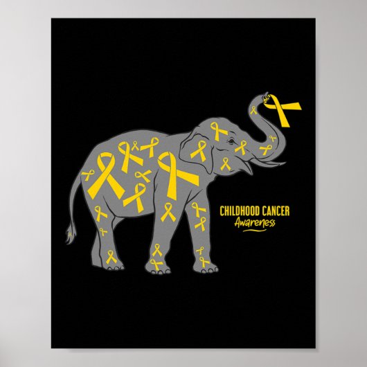 Kindercancer genezen poster (Voorkant)