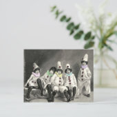 Kindercarneval Kinderen Carnaval Kostuum  Briefkaart (Staand voorkant)