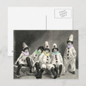 Kindercarneval Kinderen Carnaval Kostuum  Briefkaart (Voorkant / Achterkant)